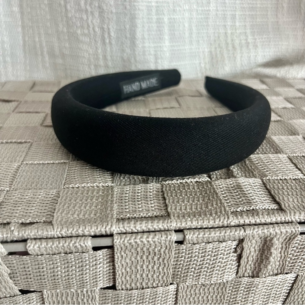 Black Padded Headband